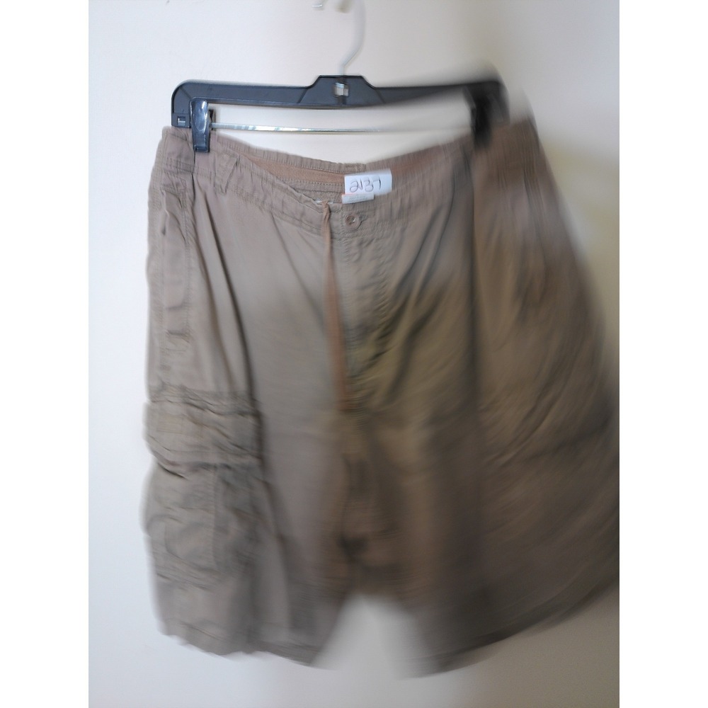 Nike Cargo Shorts Mens 35 Tan Khaki Vtg Inspo Rugged Gorpcore Utility Pockets